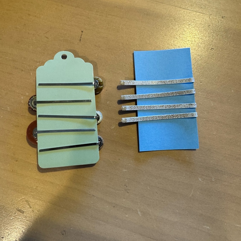 Assorted Decorative Bobby Pin Set - Browns & Creams - Picture 4 of 4